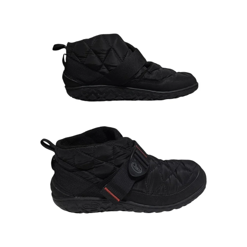 Chaco Ramble Puff Mens Black Quilted Boot‎ Size 9